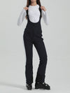 Women's Gsou Snow Elegant Flare Ski Bibs Pants