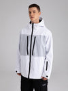 Men's Searipe Independent Colorblock Windbreaker Snow Jacket