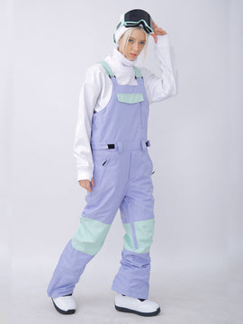 Women's Snowverb Alpine Ranger Ski Bibs Overall Snow Pants