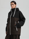 Women's Gsou Snow HyperDrive All-Season Color Block Mountain Cargo Snow Jacket