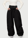 Women's Techline Workwear-Inspired Utility Cargo Snow Pants – Baggy Freestyle Fit