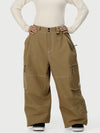 Women's Wild Soul Crew Utility Cargo Snow Pants – Heavy Stitch Baggy Fit
