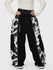 Women's Wild Motion Reflective Colorblock Extra Baggy Snow Pants