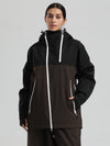 Women's Gsou Snow HyperDrive All-Season Color Block Mountain Cargo Snow Jacket