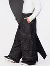 Men's Nightline Park Rider Reflective Trim Cargo Pockets Baggy Snow Pants