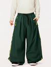 Men's Hyper Flux Side Zip Graffiti Panel Extra Baggy Freestyle Snow Pants