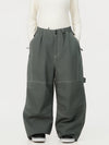 Women's UrbanCraft Workwear Baggy Snow Pants with Enhanced Knee Mobility Design