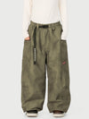 Women's Techline Durable Stretch Utility Cargo Snow Pants – Baggy Freestyle Fit
