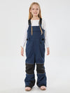 Girls Mountain Trek Light Reflective Knee Guard Waterproof Insulated Snow Bib Pants