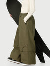 Women's UrbanCraft Double Knee Utility Cargo Snow Pants with Rivet-Reinforced Panels