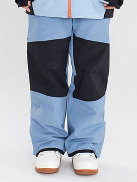 Men's Nandn Colorblock Mountain Top Snow Pants