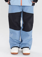 Men's Nandn Colorblock Mountain Top Snow Pants