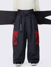Men's Hyper Flux Urban Graffiti Freestyle Baggy Cargo Snowboard Pants - Park Rider