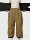 Women's Wild Soul Crew Utility Cargo Snow Pants – Heavy Stitch Baggy Fit