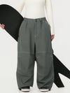 Women's UrbanCraft Workwear Baggy Snow Pants with Enhanced Knee Mobility Design