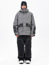 Men's Chillform Reflective Camo Snow Suit – Glow Trail Jacket with Freerider Baggy Snow Pants Set