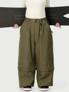 Women's UrbanCraft Double Knee Utility Cargo Snow Pants with Rivet-Reinforced Panels