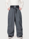 Men's Techline Workwear-Inspired Utility Cargo Snow Pants – Baggy Freestyle Fit