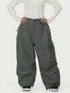 Women's Wild Soul Crew Utility Cargo Snow Pants – Heavy Stitch Baggy Fit