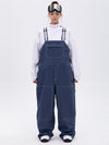 Women's City Chill Street Style Freerider Baggy Snow Bib Overalls