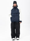 Men's Freestyle Mountain Camo Snow Suit – Bomber Jacket & Baggy Pants Set