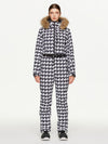 Women's Arctic Queen Winter Fantasy Full Body Onesie Ski Jumpsuit
