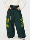 Women's Hyper Flux Urban Graffiti Freestyle Baggy Cargo Snowboard Pants - Park Rider