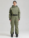 Women's Gsou Snow Alpine Luxe Slim Fit Full Body Onesie Ski Jumpsuit