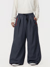 Men's Hyper Flux Side Zip Graffiti Panel Extra Baggy Freestyle Snow Pants