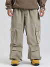 Men's Gsou Snow Alpine Cruiser Fleece Oversize Baggy Snowboard Pants