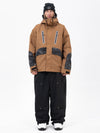 Men's Chillform Reflective Camo Snow Suit – Glow Trail Jacket with Baggy Snow Pants Set