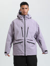 Men's Gsou Snow Durable Mountain Pro All Function Cargo Snow Jacket