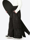Men's Wild Motion Reflective Colorblock Extra Baggy Snow Pants
