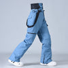 Men's RIIVIYELE Winter Mountain Snow Pants Ski Bibs