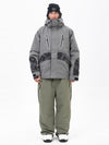 Men's Chillform Reflective Camo Snow Suit – Glow Trail Jacket with Baggy Snow Pants Set