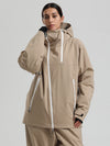 Women's Gsou Snow HyperDrive All-Season Color Block Mountain Cargo Snow Jacket