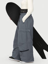 Women's Techline Workwear-Inspired Utility Cargo Snow Pants – Baggy Freestyle Fit