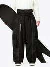 Men's Wild Motion Reflective Colorblock Extra Baggy Snow Pants