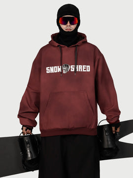 Men's Hyper Beast Reflective Graphic Snow Hoodie – Crew Edition