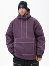 Men's All Season Mountain Vibe Streetstorm Pullover Camo Snowboard Jacket
