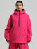 Women's Gsou Snow Durable Urban Vibe Pullover Anorak Snowboard Jacket