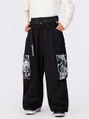 Men's Hyper Flux Urban Graffiti Freestyle Baggy Cargo Snowboard Pants - Park Rider