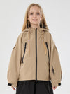 Girls Snow Hopper Bunny Ear Hooded Waterproof Thermal Snow Jacket