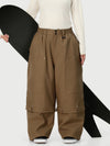 Women's UrbanCraft Double Knee Utility Cargo Snow Pants with Rivet-Reinforced Panels