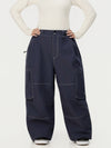 Women's Wild Soul Crew Utility Cargo Snow Pants – Heavy Stitch Baggy Fit