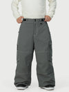Men's Wild Soul Crew Utility Cargo Snow Pants – Heavy Stitch Baggy Fit