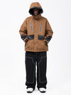 Men's Chillform Reflective Camo Snow Suit – Glow Trail Jacket with Freerider Baggy Snow Pants Set