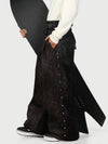 Men's Urban Vibe Workwear-Inspired Rivet-Trim Wide Fit OG Baggy Snow Pants