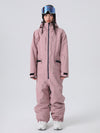 Women's Searipe Mountain Freerider One Piece Ski Suits Full Body Baggy Snowsuits
