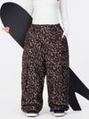 Women's Nightline Park Rider Reflective Trim Cargo Pockets Baggy Snow Pants